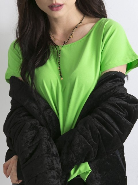 T-shirt RV-BZ-4622.99 jasny zielony M