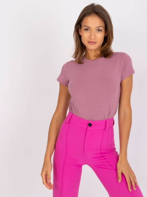 T-shirt RV-TS-4623.67 ciemny różowy XS