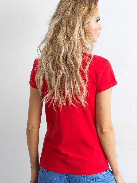 T-shirt RV-TS-4623.86 czerwony XL