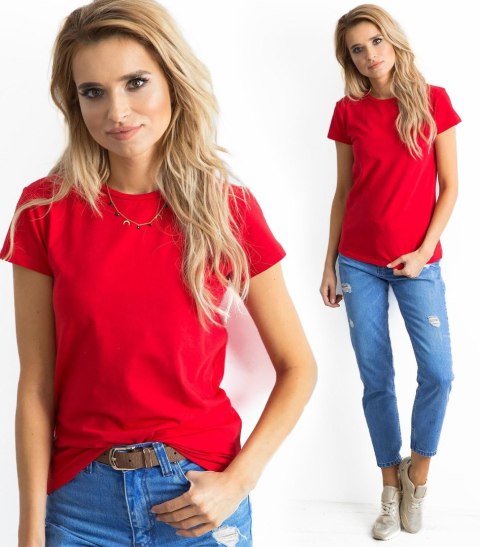 T-shirt RV-TS-4623.86 czerwony XL