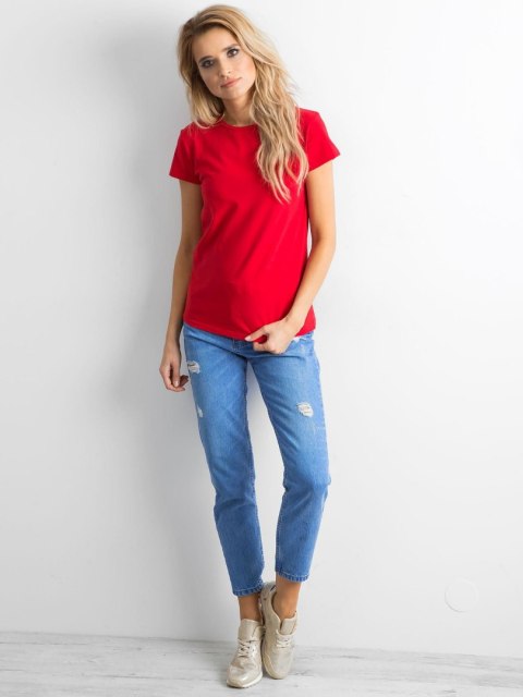 T-shirt RV-TS-4623.86 czerwony XS