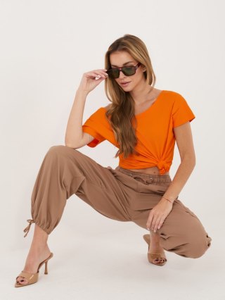 T-shirt RV-TS-4662.26P pomarańczowy S