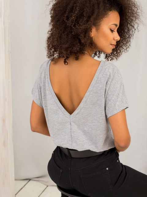 T-shirt RV-TS-4662.39P szary S