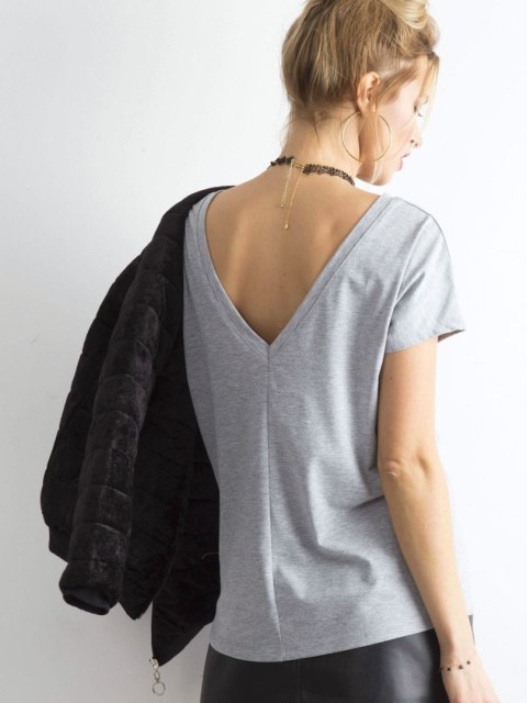 T-shirt RV-TS-4662.39P szary S