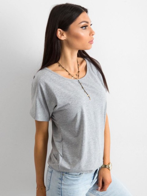 T-shirt RV-TS-4693.20 szary XS