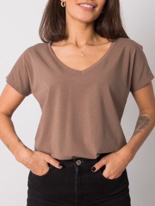 T-shirt RV-TS-4832.11P brązowy M
