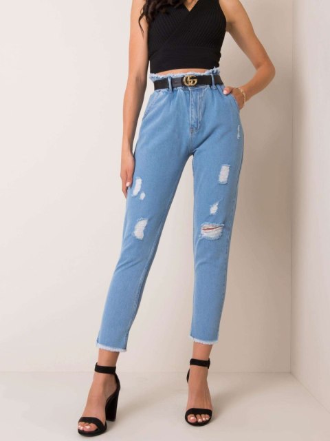 Spodnie jeans 233-SP-854.05P niebieski 31