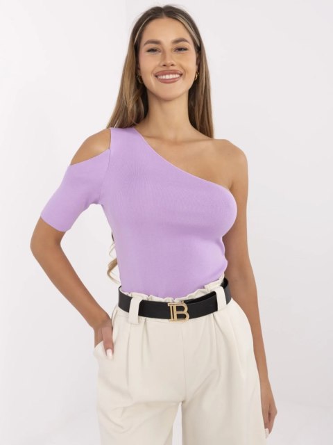 Bluzka 178-BZ-2181.76 jasny fioletowy one size S/M