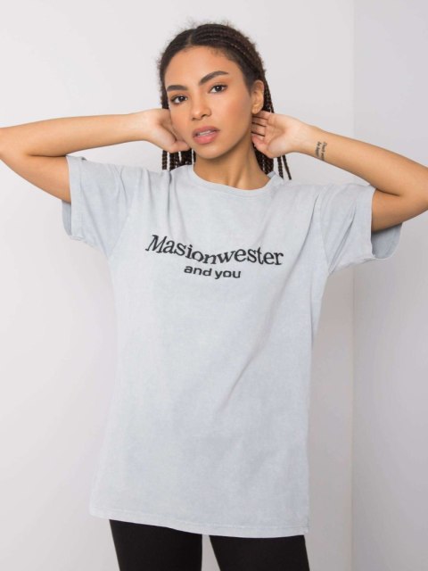 T-shirt 157-TS-6449.50P szary M