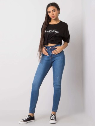 Spodnie jeans 319-SP-750.49 ciemny niebieski 26