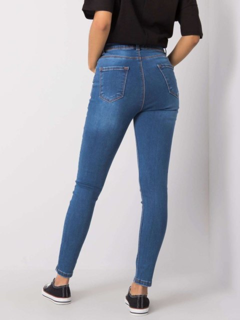 Spodnie jeans 319-SP-750.49 ciemny niebieski 27