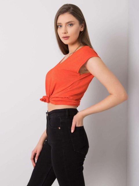 T-shirt 37-TS-190221.90 ciemny pomarańczowy XS