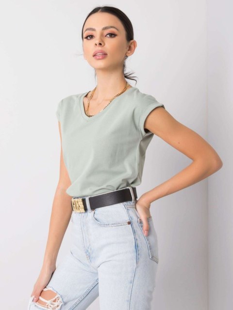 T-shirt RV-TS-6108.04 pistacjowy XL