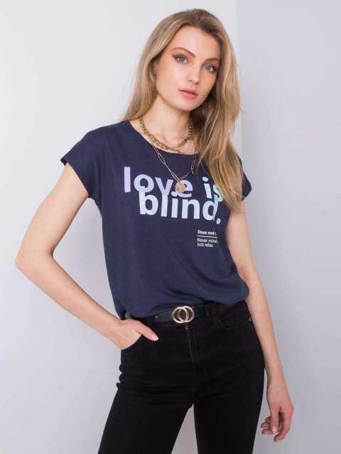 T-shirt D1552Z02042A granatowy XS
