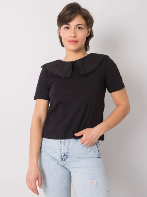 T-shirt 157-TS-6475.91 czarny S
