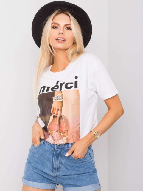T-shirt HB-TS-3024.40P biały L