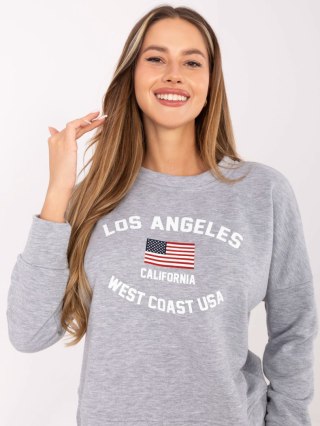 Bluza RV-BL-6670.14 szary S/M