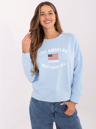 Bluza RV-BL-6670.14 jasny niebieski L/XL