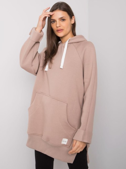 Bluza RV-BL-7371.00P ciemny bezowy S/M