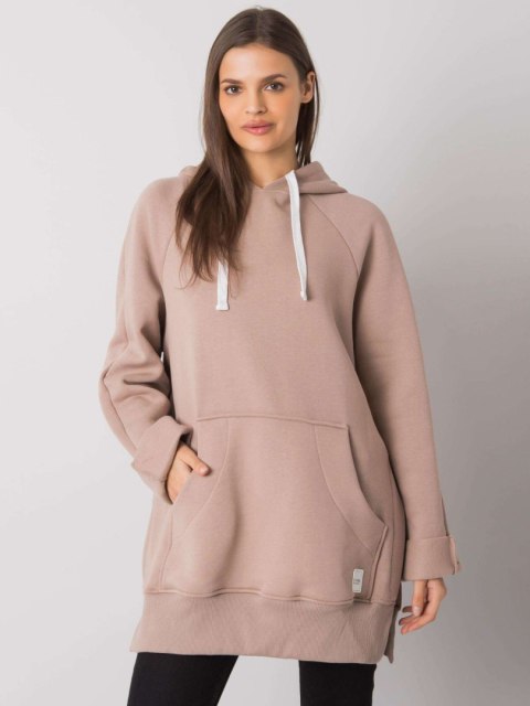 Bluza RV-BL-7371.00P ciemny bezowy S/M