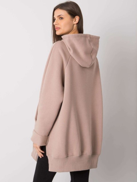 Bluza RV-BL-7371.00P ciemny bezowy S/M