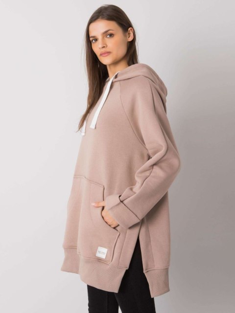 Bluza RV-BL-7371.00P ciemny bezowy S/M