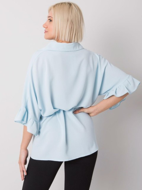 Bluzka CHA-BZ-3576.25 jasny niebieski S/M