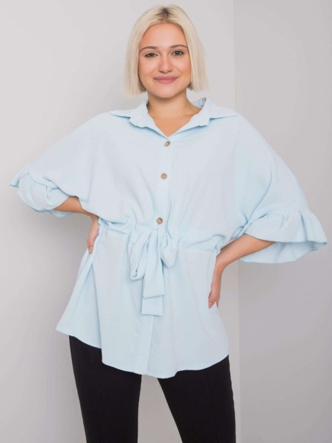 Bluzka CHA-BZ-3576.25 jasny niebieski S/M