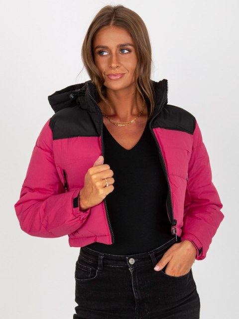 Kurtka NM-KR-D2-3825.73P czarno-czerwony 2XL