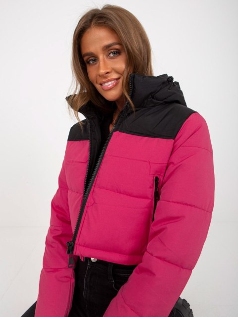 Kurtka NM-KR-D2-3825.73P czarno-czerwony XL