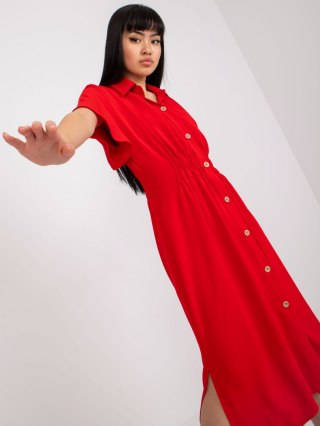 Sukienka CHA-SK-2904.89 czerwony L/XL