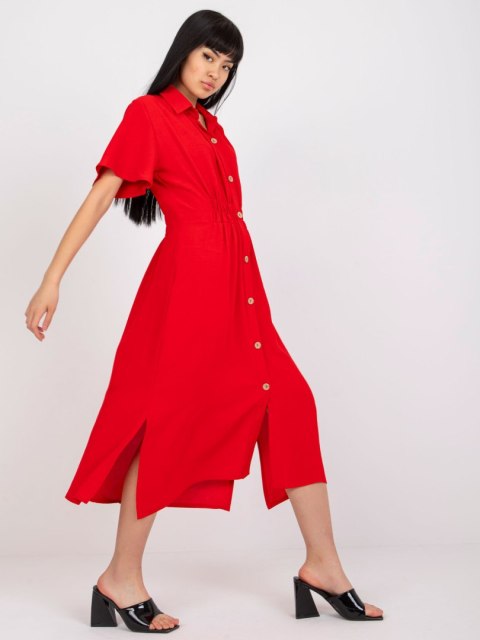 Sukienka CHA-SK-2904.89 czerwony L/XL