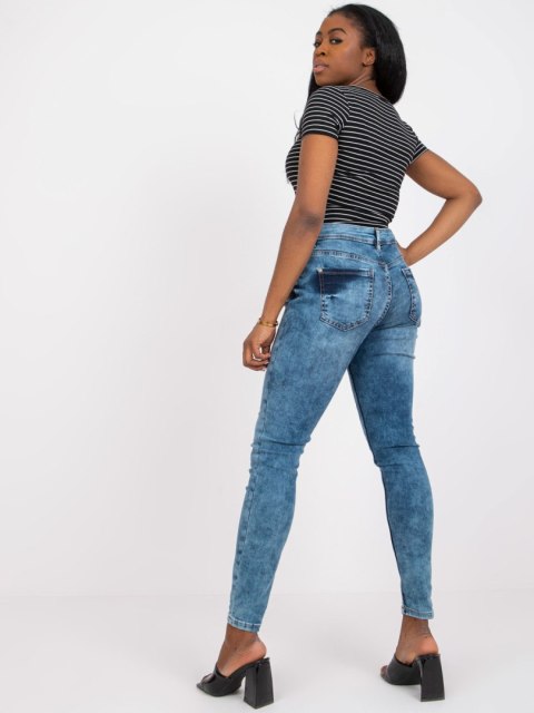 Spodnie jeans D85035C62220M263 niebieski M