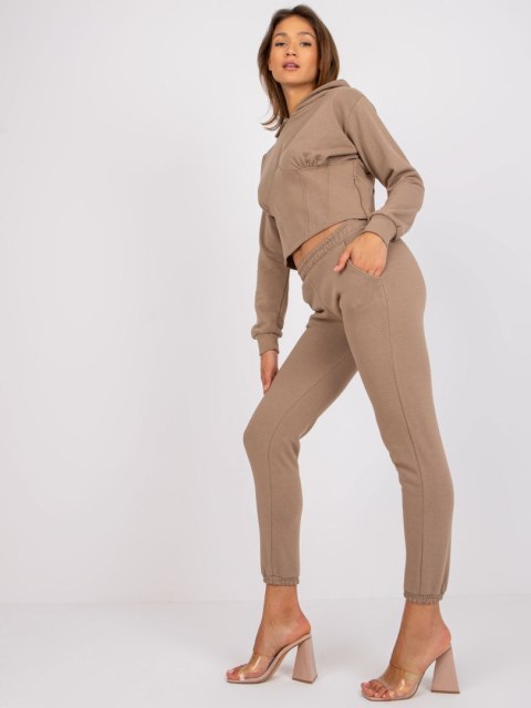 Komplet EM-KMPL-378.04 ciemny bezowy XL
