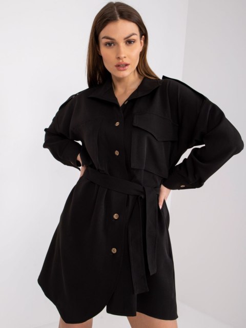 Koszula CHA-KS-3954.89 czarny S/M