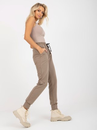 Spodnie LK-SP-508922.05 ciemny bezowy S/M