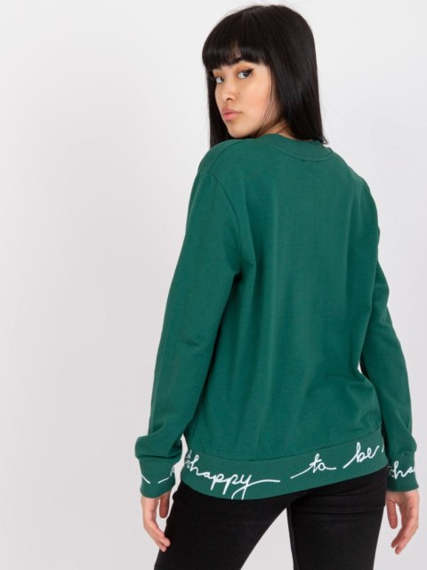 Bluza RV-BL-7809.37X ciemny zielony S/M
