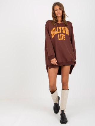 Bluza VI-BL-3102.01P brązowo-pomarańczowy