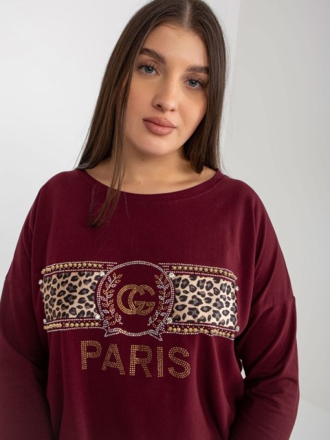 Bluzka VI-BZ-2901.49P ciemny fioletowy