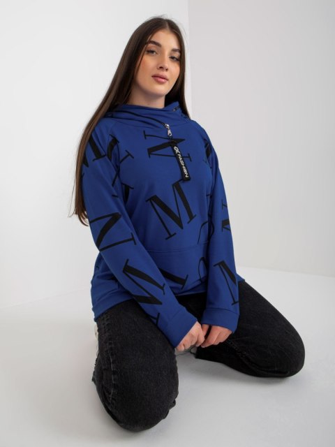 Bluza RV-BL-7268-1.92 ciemny niebieski