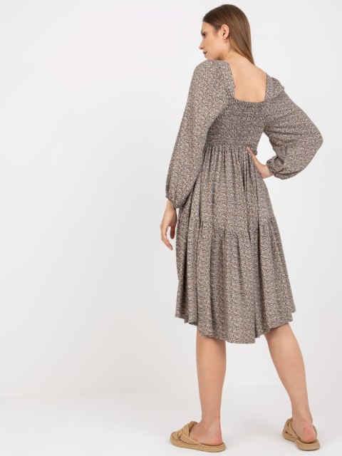 Sukienka CHA-SK-5803.29 ciemny bezowy L/XL