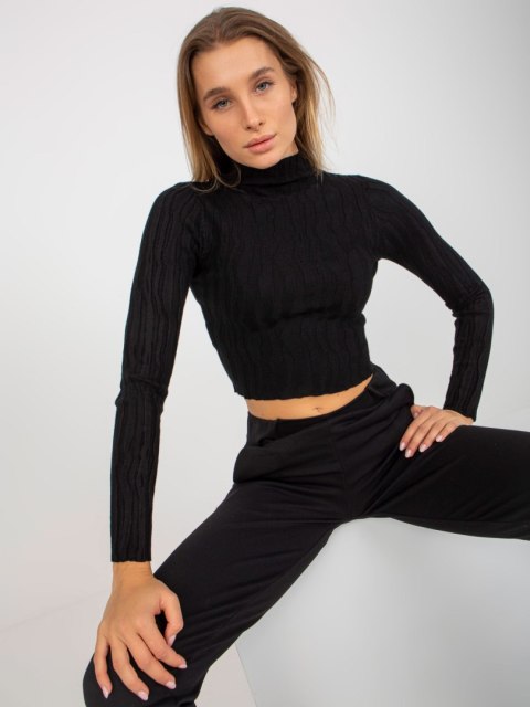 Sweter NM-SW-DZ92527-1.91P czarny