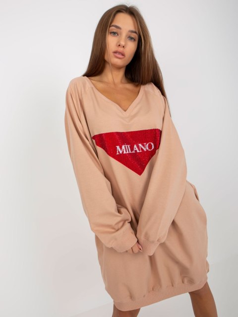 Bluza VI-BL-3113.73P ciemny bezowy