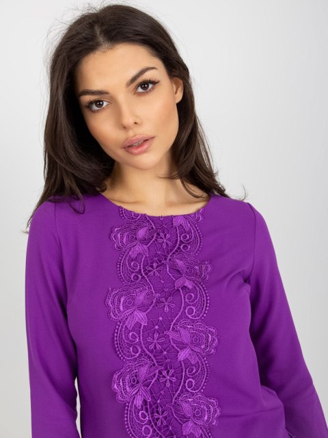 Bluzka LK-BZ-506522.07 fioletowy 36