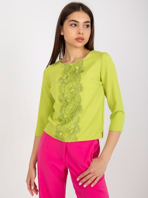Bluzka LK-BZ-506522.07 limonkowy 38