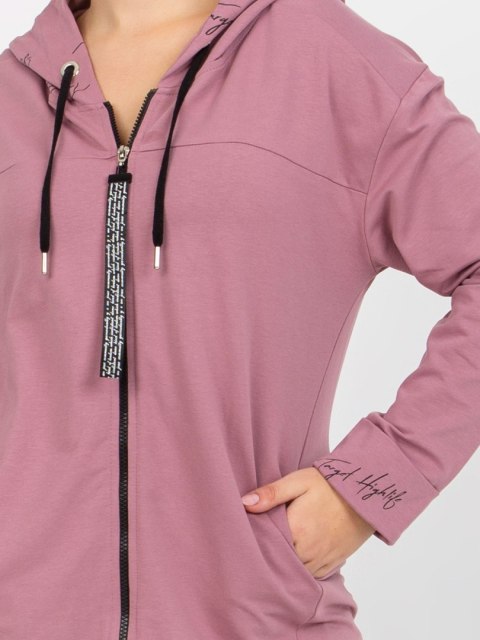 Bluza RV-BL-8266.34P ciemny różowy