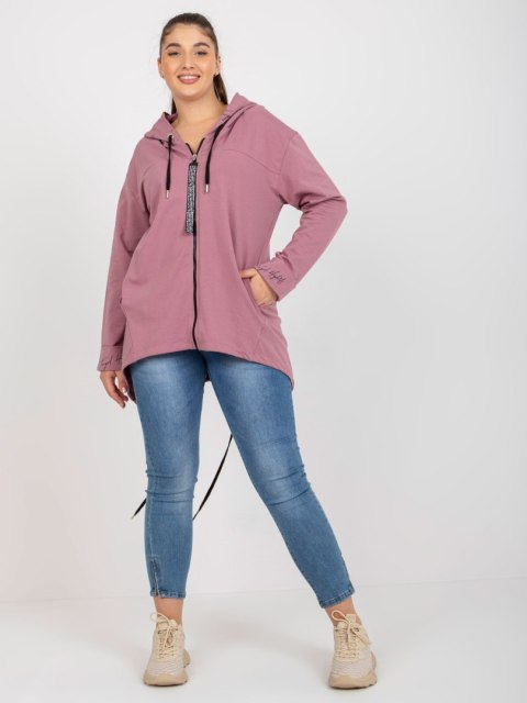 Bluza RV-BL-8266.34P ciemny różowy
