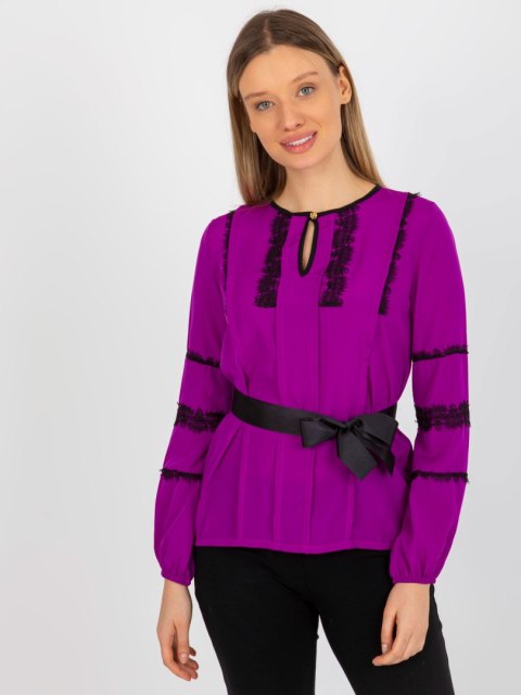 Bluzka LK-BZ-506122.35X fioletowy 36