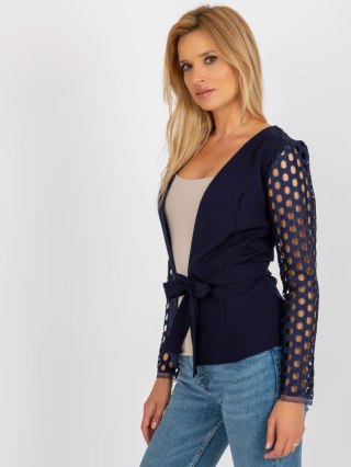 Marynarka LK-MA-506736.15 granatowy 36