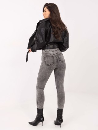 Spodnie jeans NM-SP-M516.38P ciemny szary XS